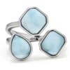 Larimar-Silberring
