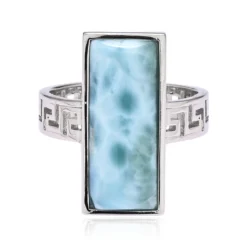 Larimar-Silberring
