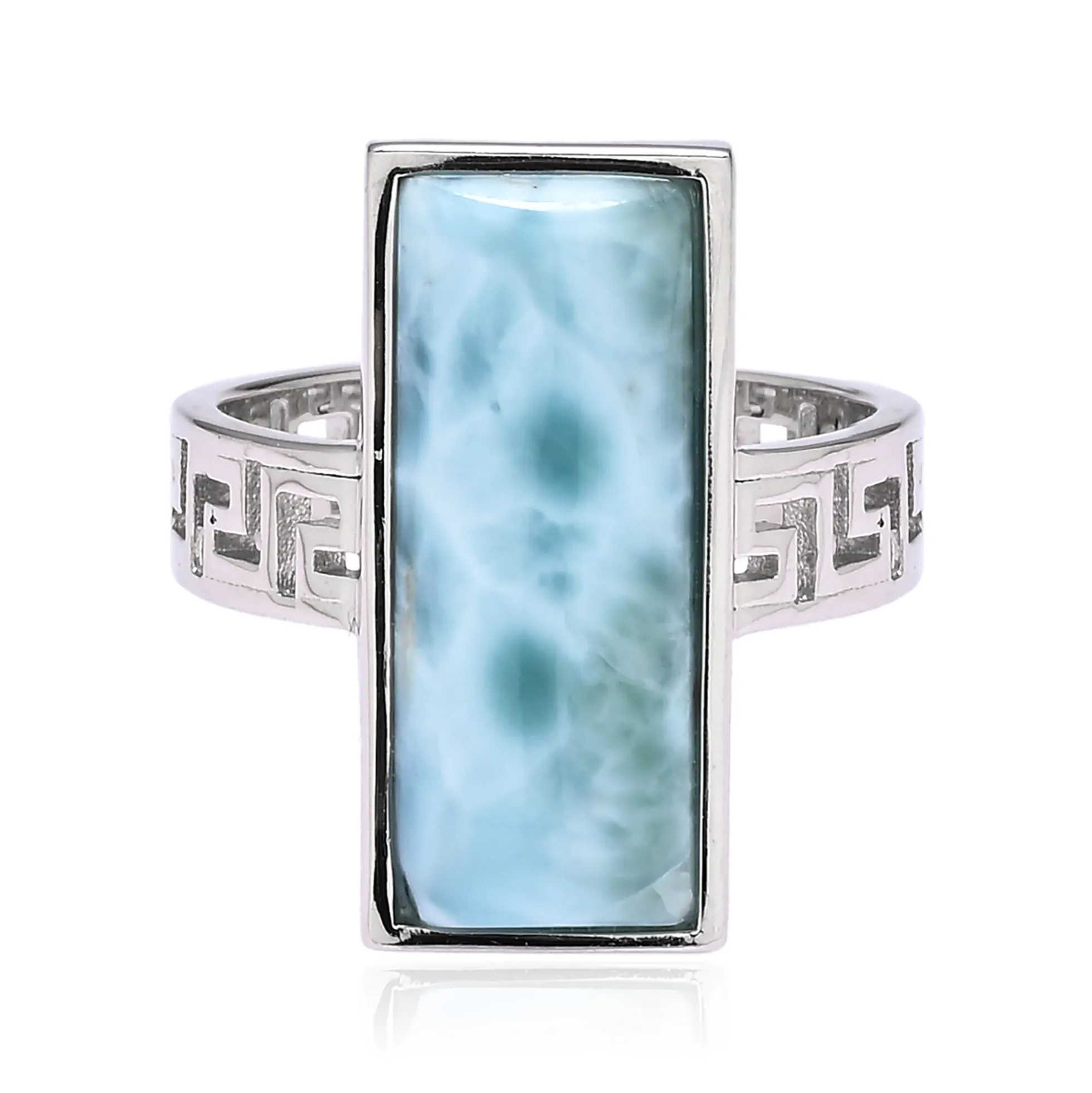 Larimar-Silberring