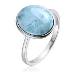 Larimar-Silberring