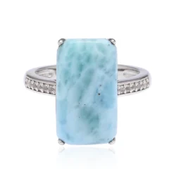Larimar-Silberring