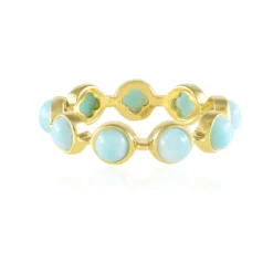Larimar-Silberring