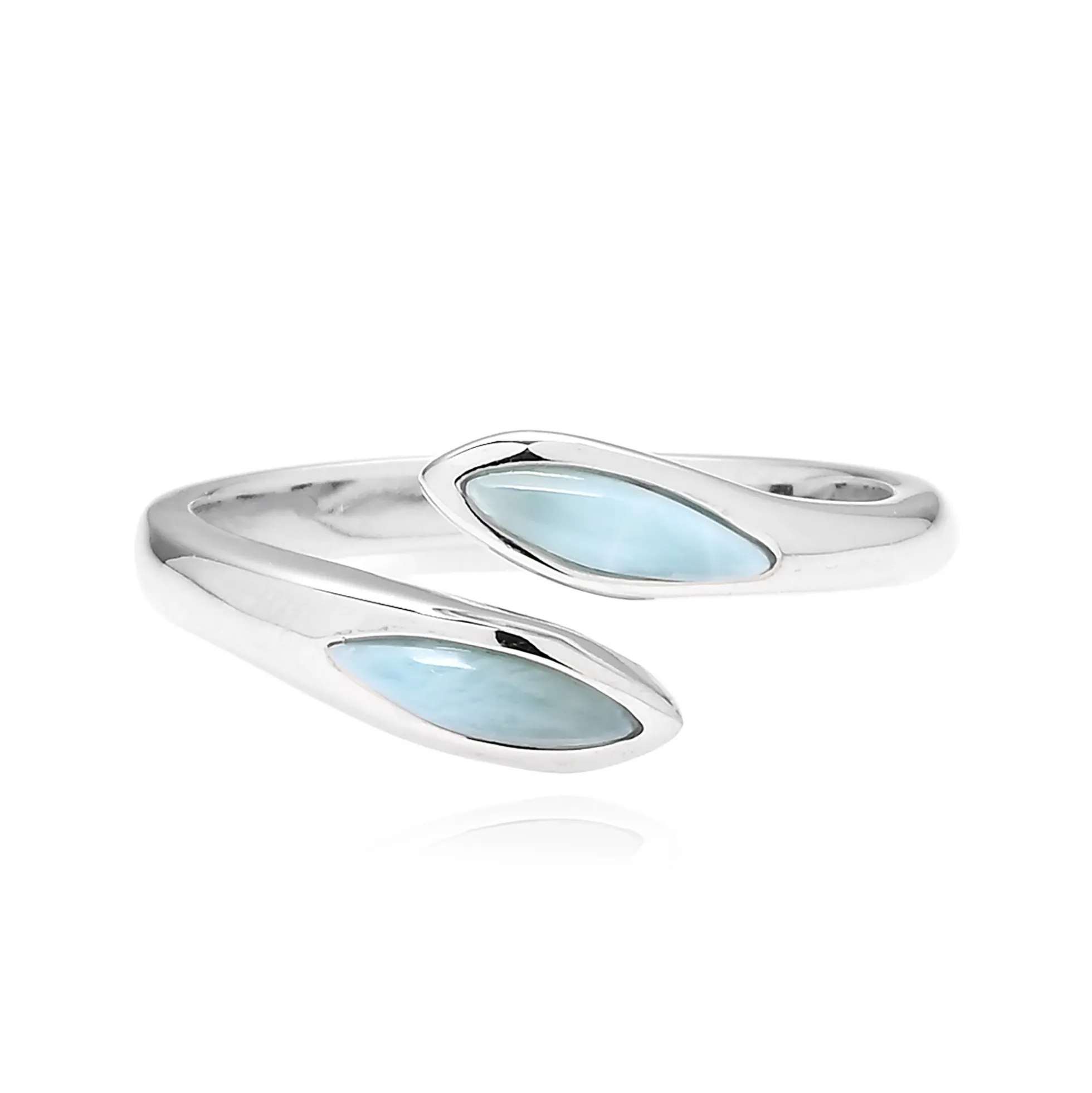 Larimar-Silberring