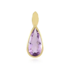 Lavendel-Amethyst-Silberanhänger