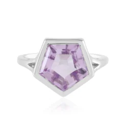 Lavendel-Amethyst-Silberring