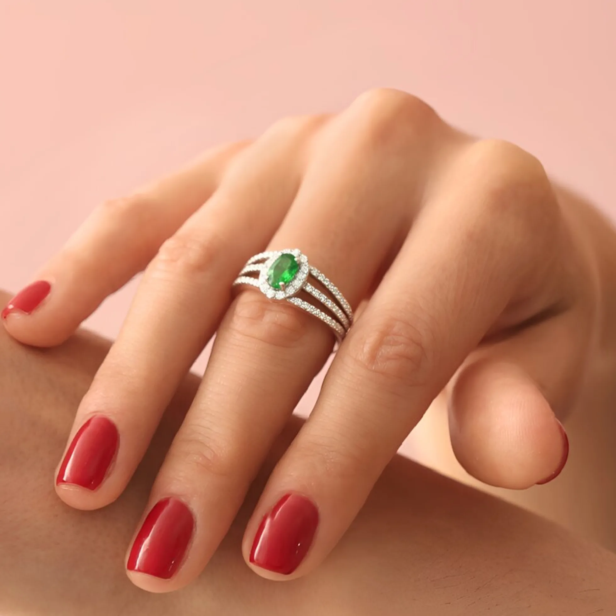 Lemshuku-Tsavorit-Silberring