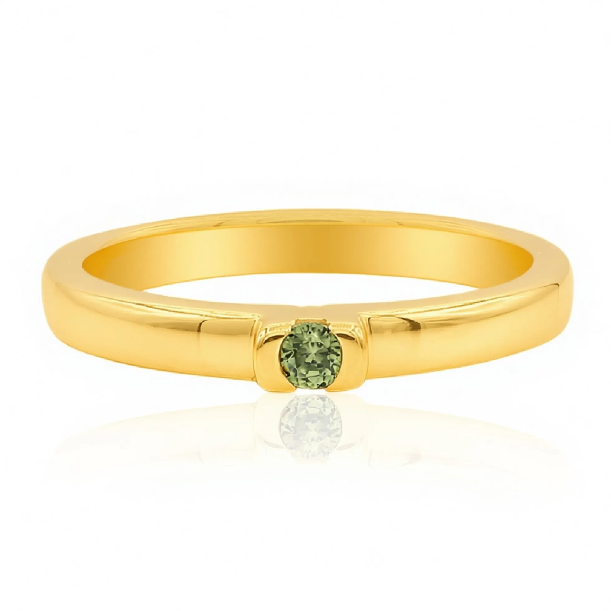 Madagaskar-Demantoid-Silberring
