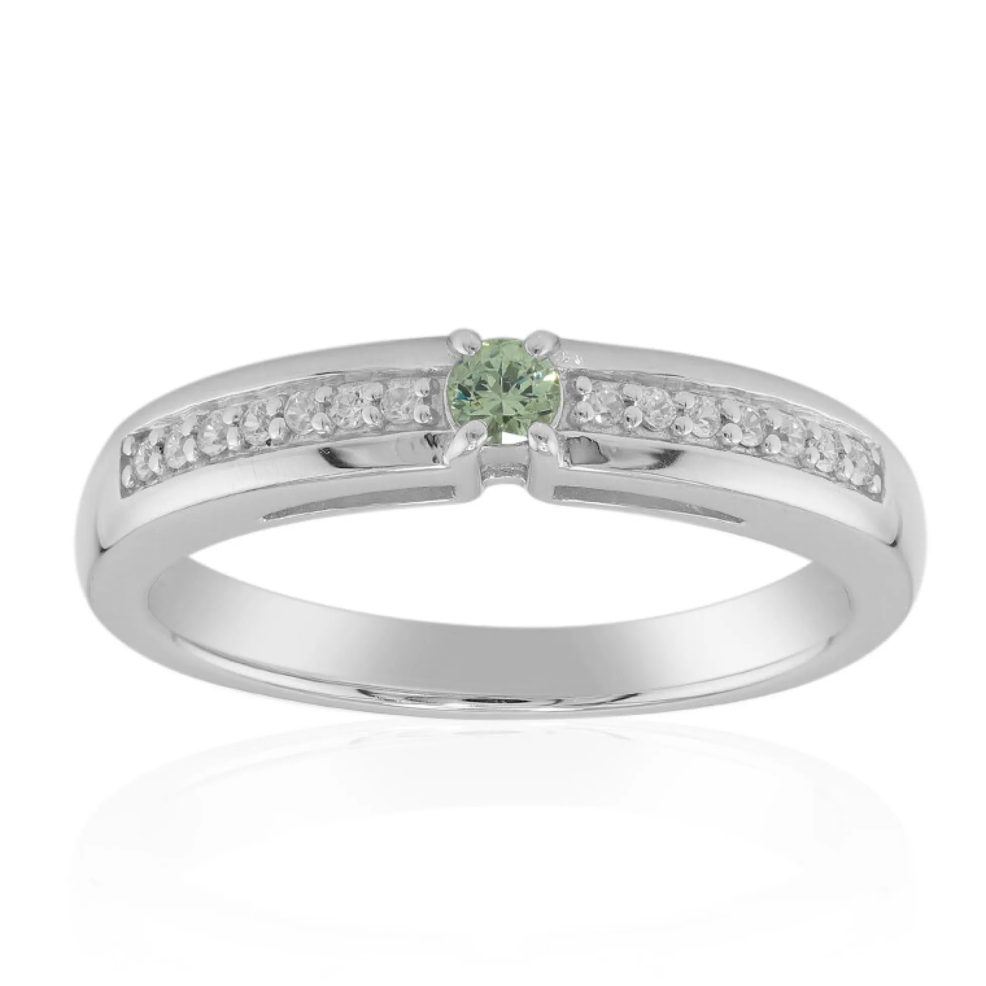 Madagaskar-Demantoid-Silberring