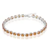 Madeira-Citrin-Silberarmband