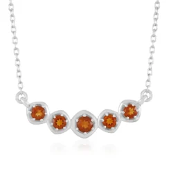 Madeira-Citrin-Silbercollier