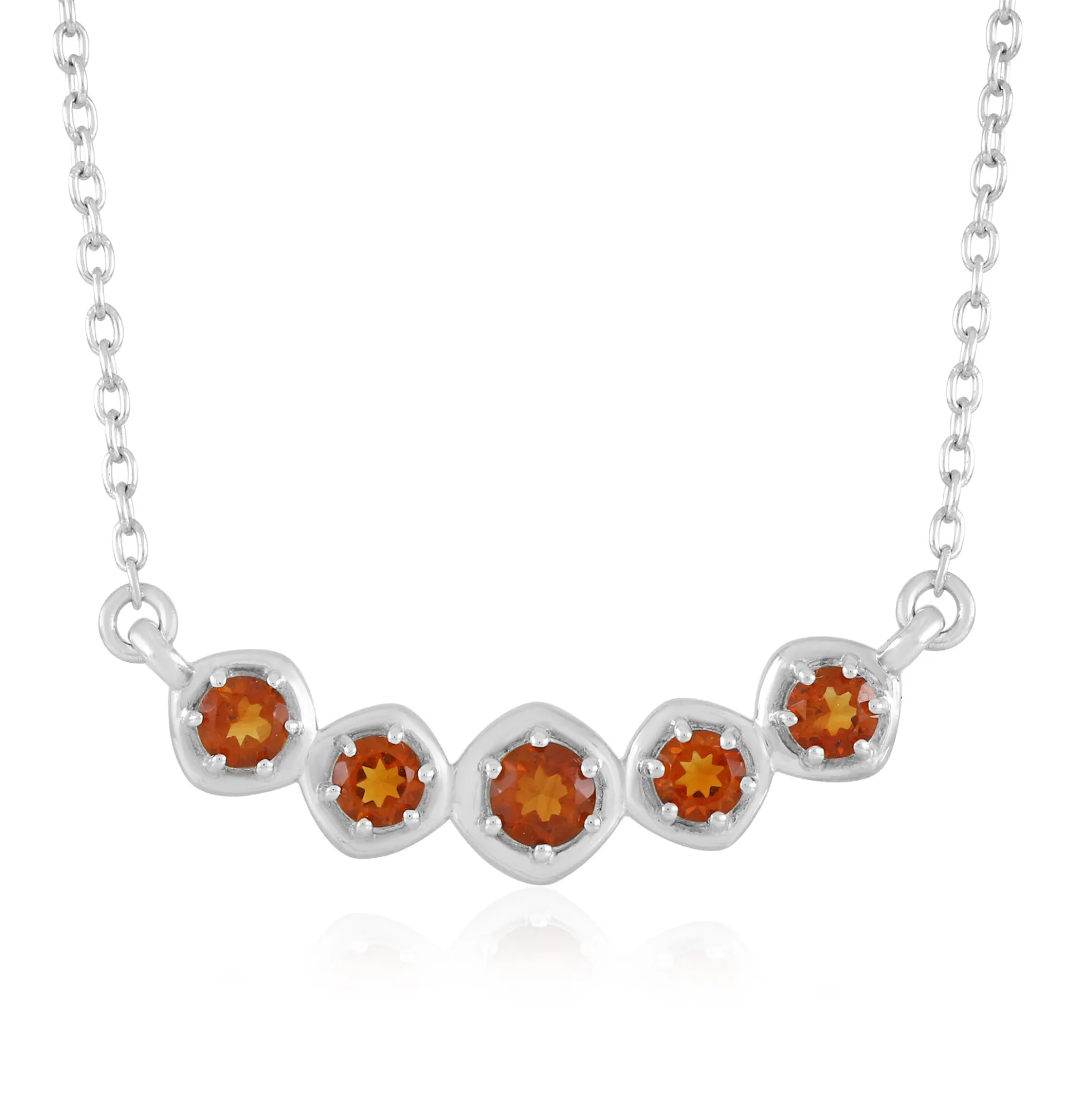 Madeira-Citrin-Silbercollier