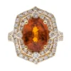 Mandarin-Granat-Goldring
