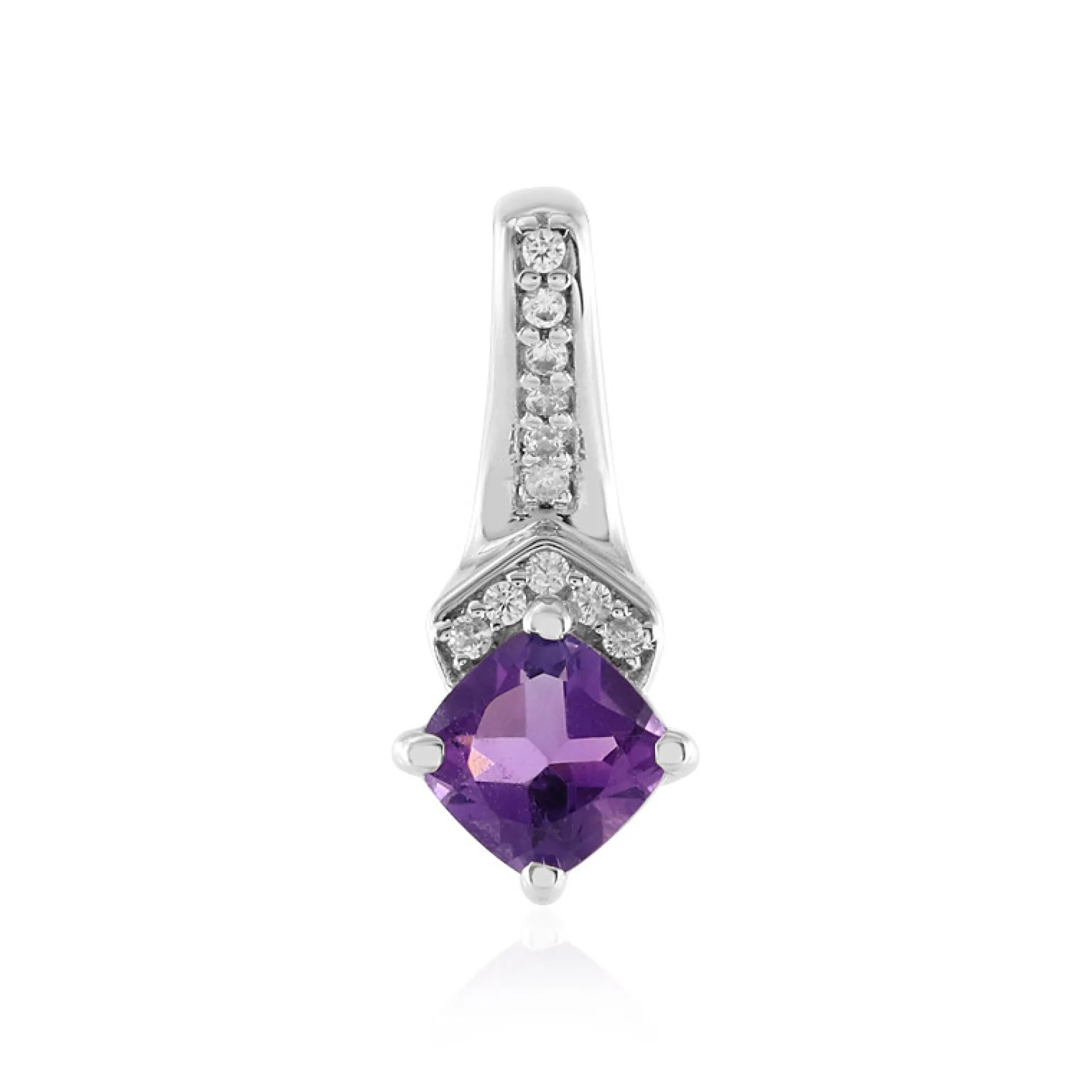 Marokkanischer Amethyst-Silberanhänger