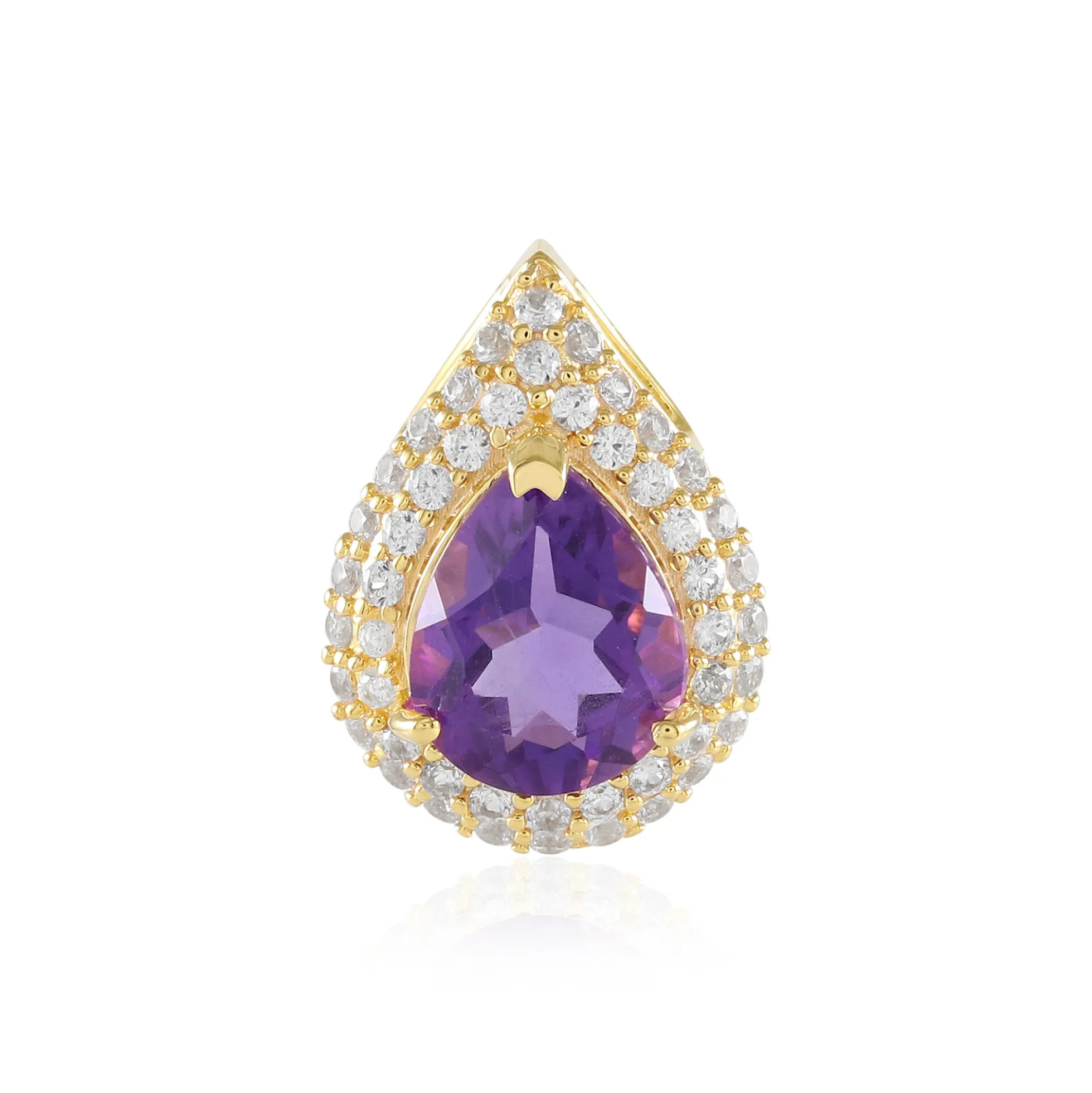 Marokkanischer Amethyst-Silberanhänger