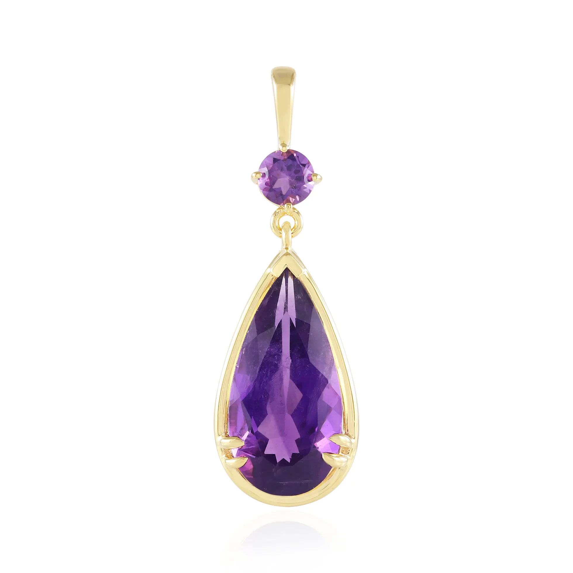 Marokkanischer Amethyst-Silberanhänger