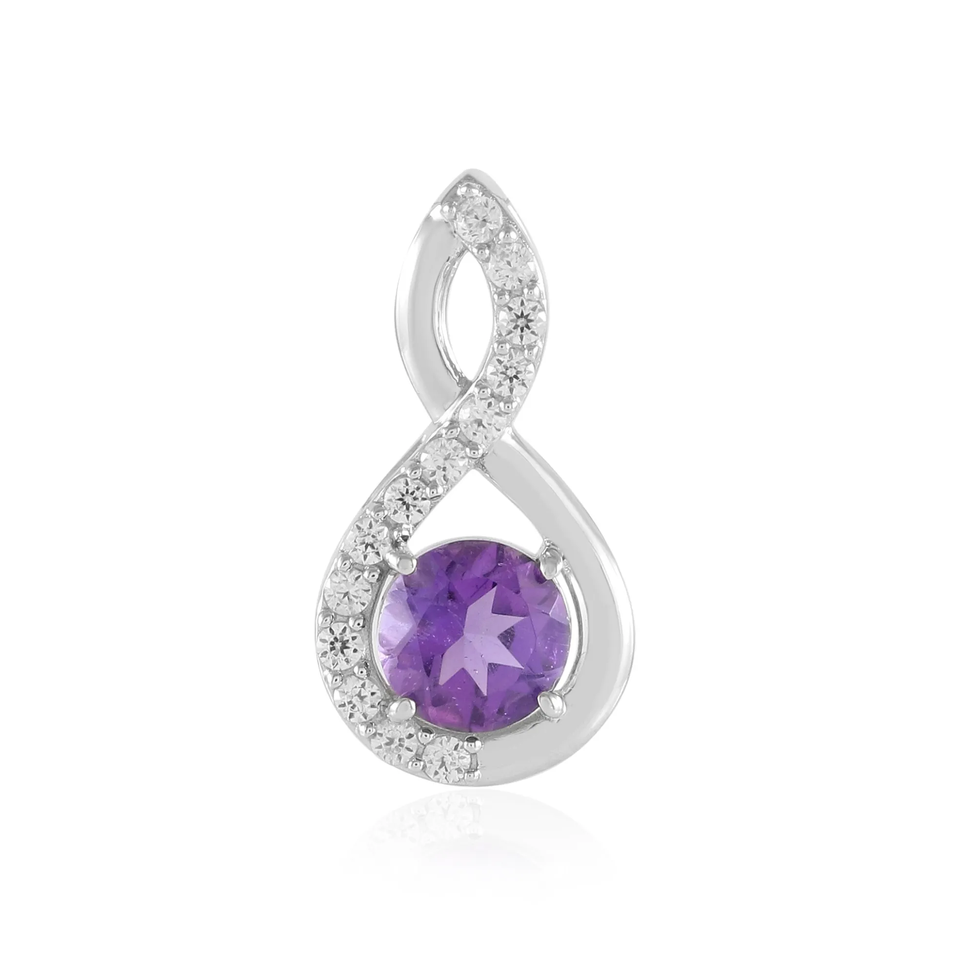 Marokkanischer Amethyst-Silberanhänger
