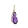 Marokkanischer Amethyst-Silberanhänger
