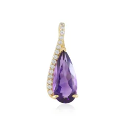 Marokkanischer Amethyst-Silberanhänger