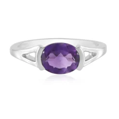 Marokkanischer Amethyst-Silberring
