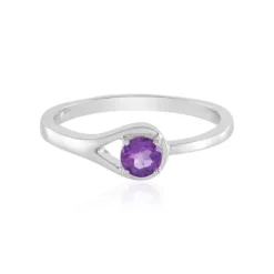 Marokkanischer Amethyst-Silberring