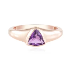 Marokkanischer Amethyst-Silberring
