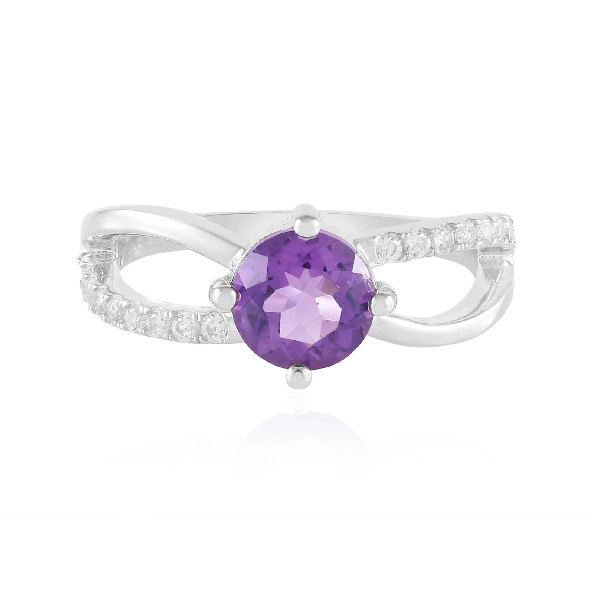 Marokkanischer Amethyst-Silberring