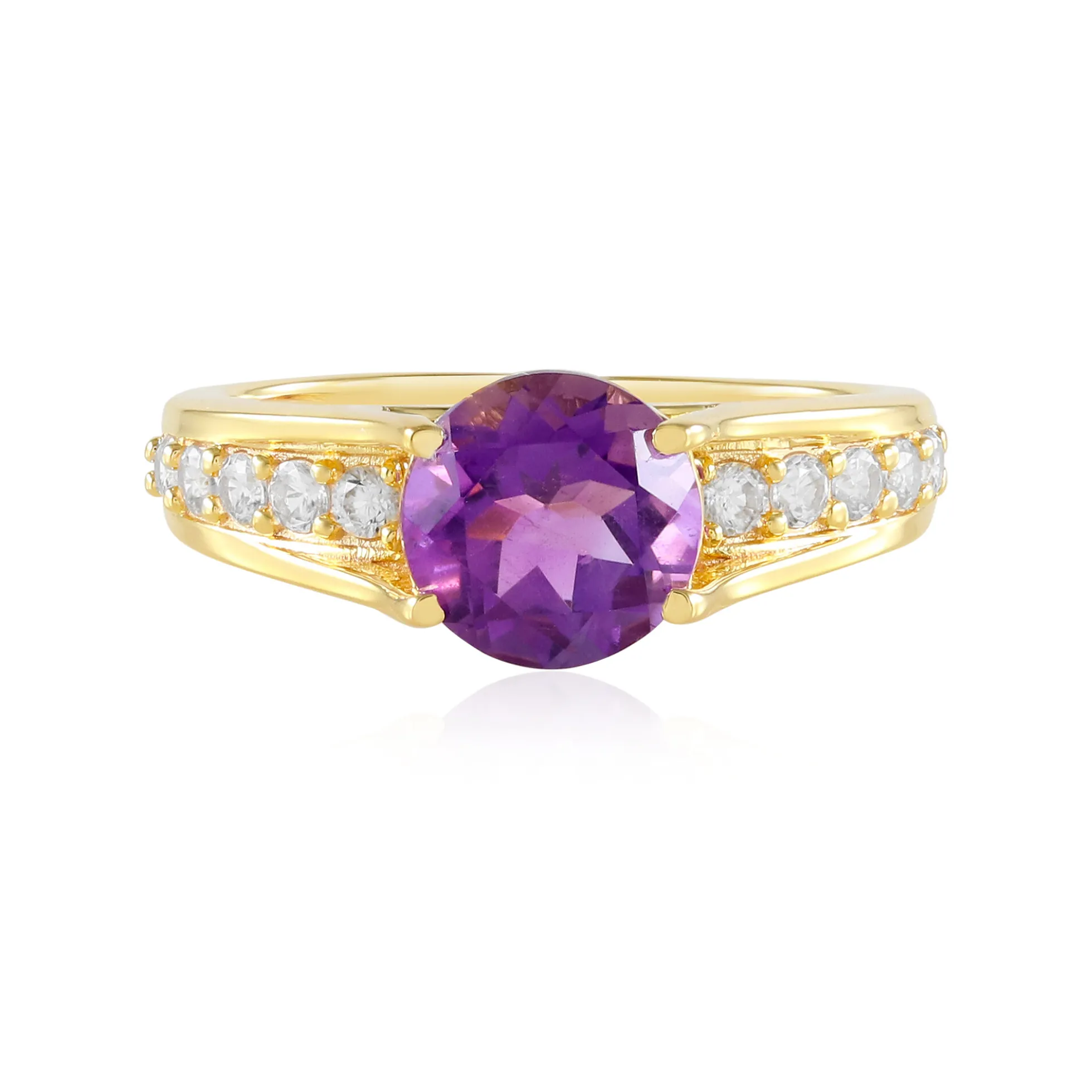 Marokkanischer Amethyst-Silberring