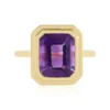 Marokkanischer Amethyst-Silberring