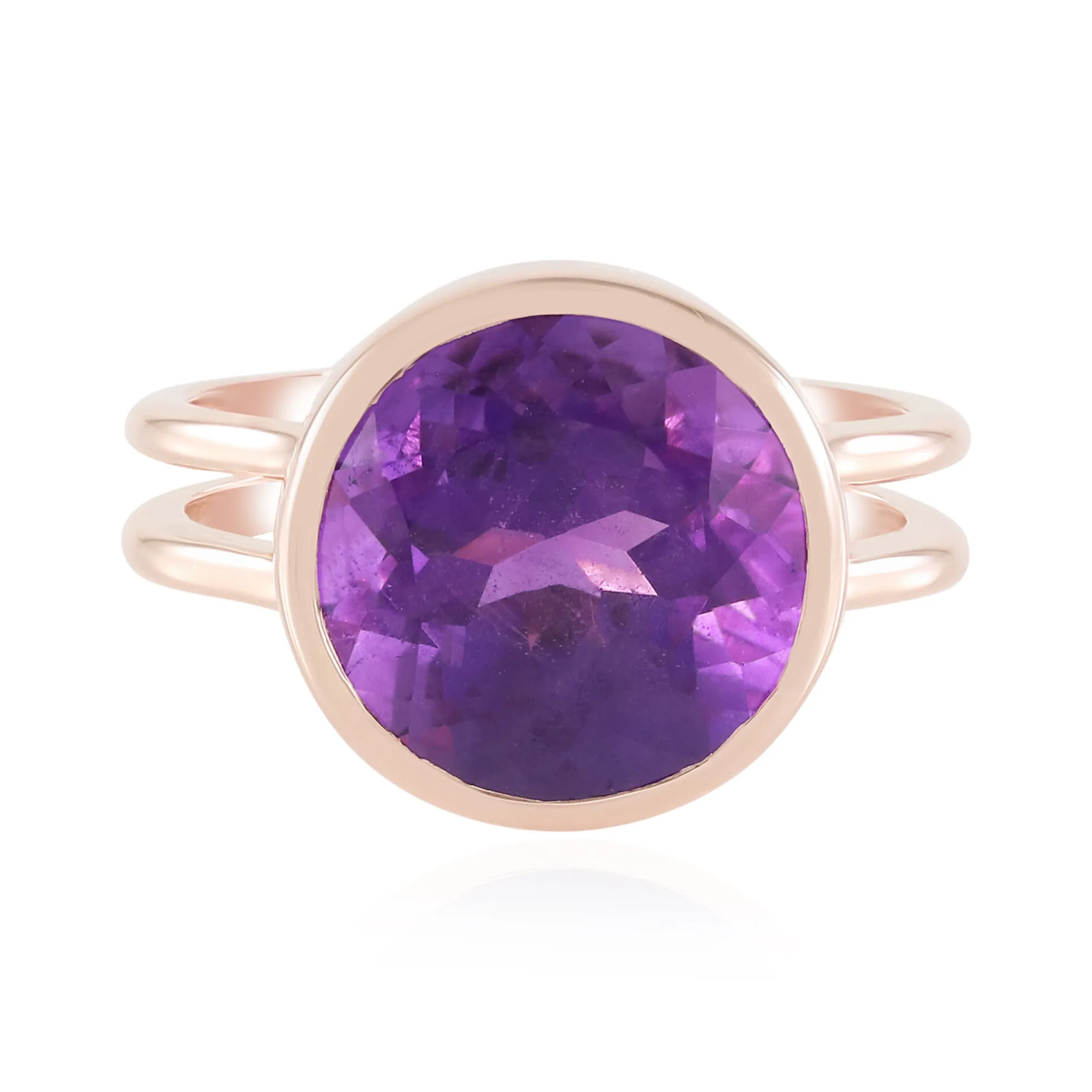 Marokkanischer Amethyst-Silberring