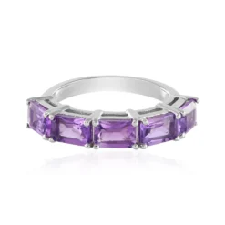 Marokkanischer Amethyst-Silberring