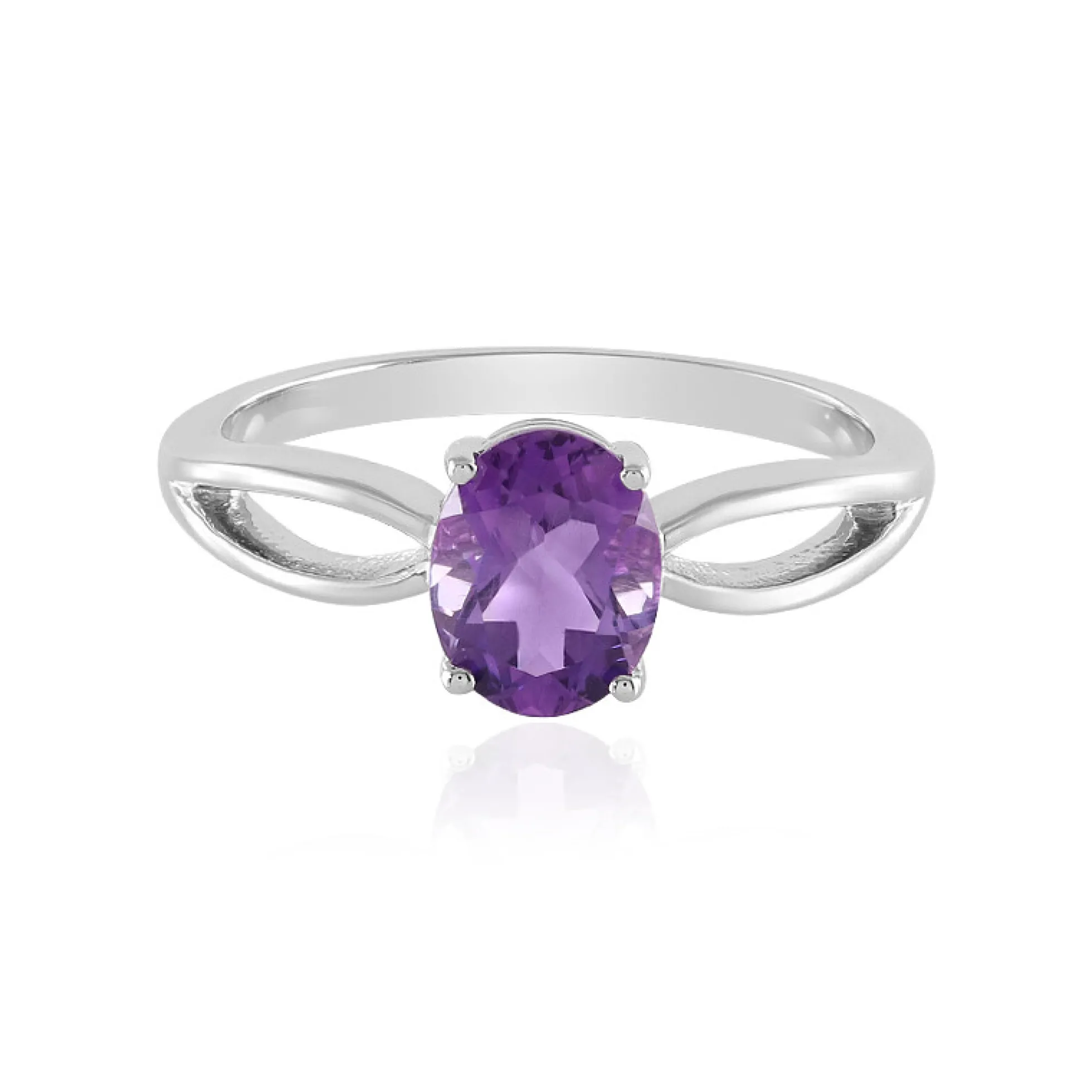 Marokkanischer Amethyst-Silberring