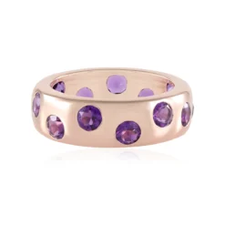 Marokkanischer Amethyst-Silberring
