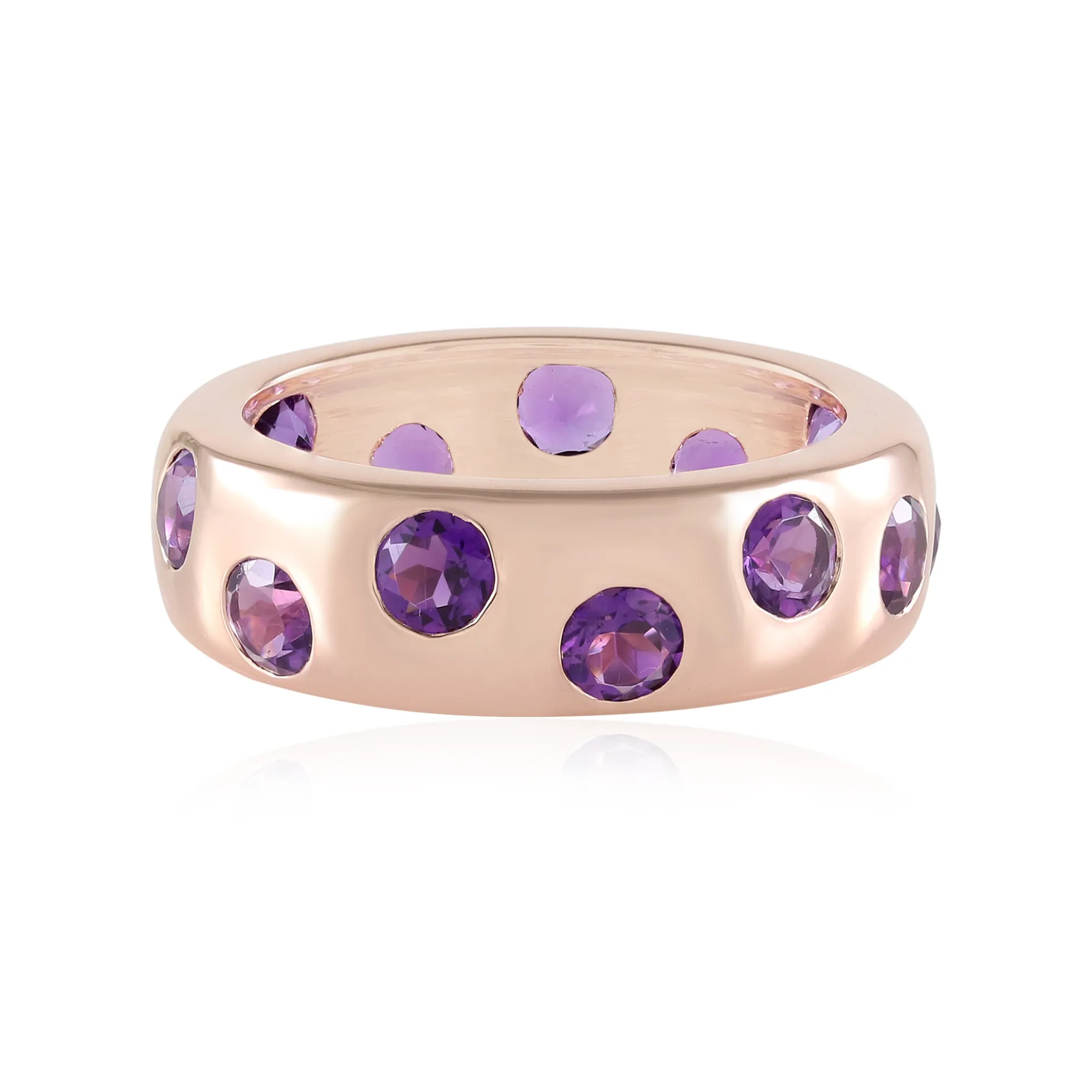Marokkanischer Amethyst-Silberring