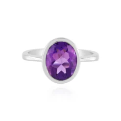 Marokkanischer Amethyst-Silberring
