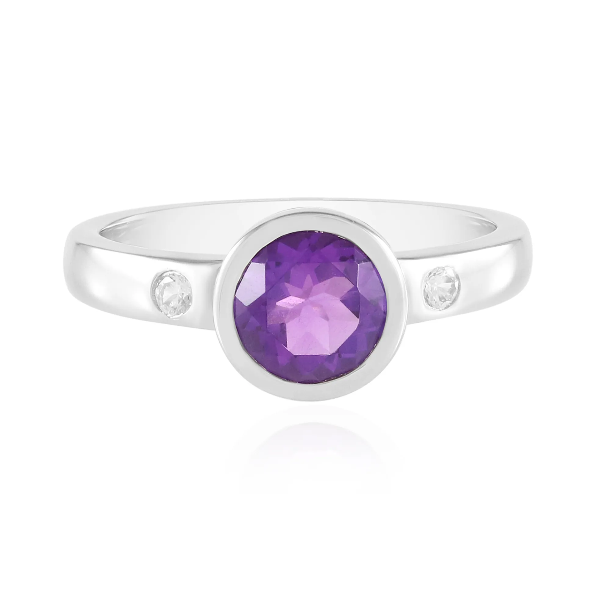 Marokkanischer Amethyst-Silberring