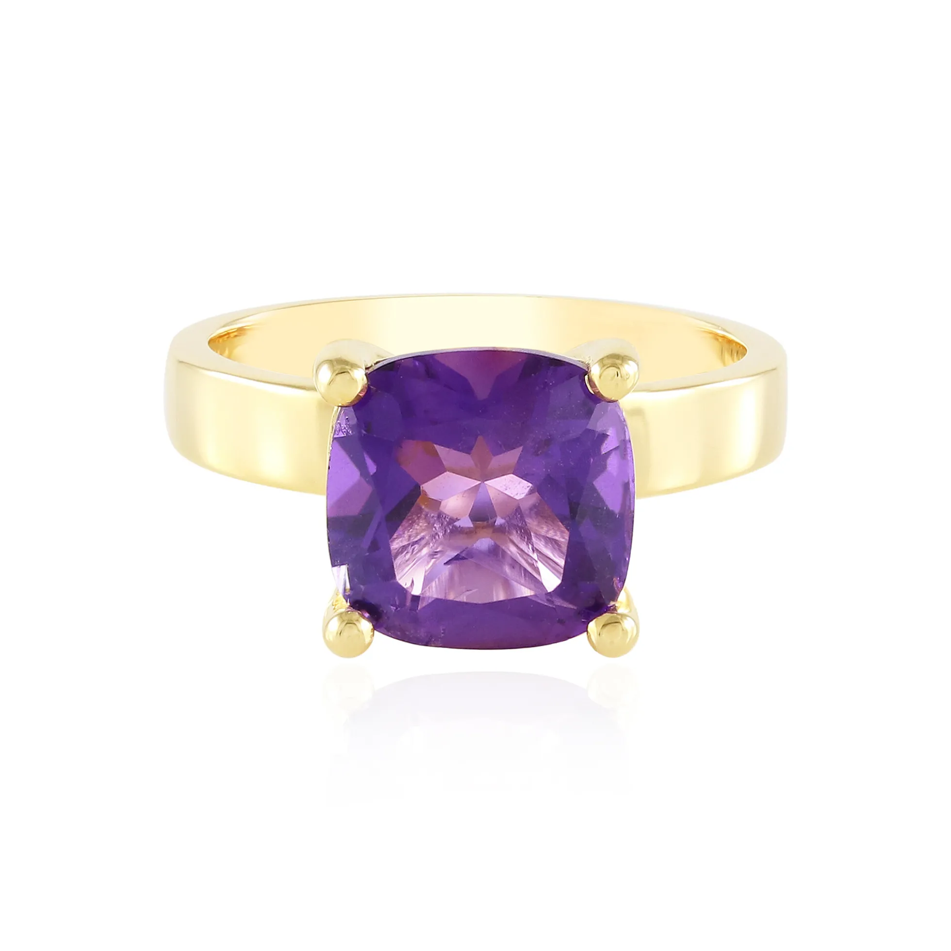 Marokkanischer Amethyst-Silberring
