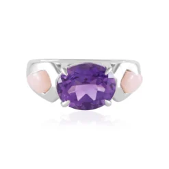 Marokkanischer Amethyst-Silberring