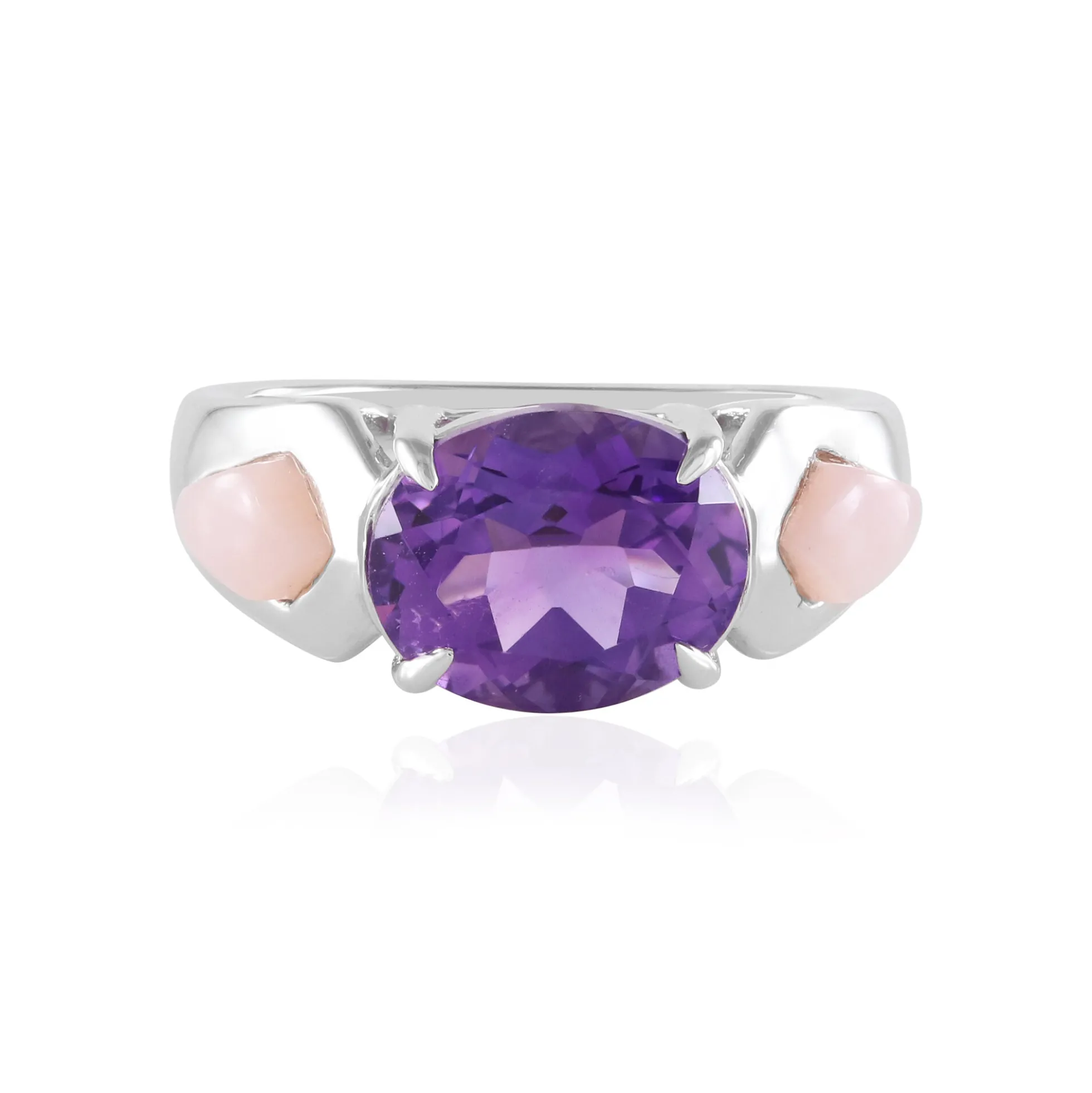 Marokkanischer Amethyst-Silberring