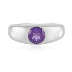 Marokkanischer Amethyst-Silberring
