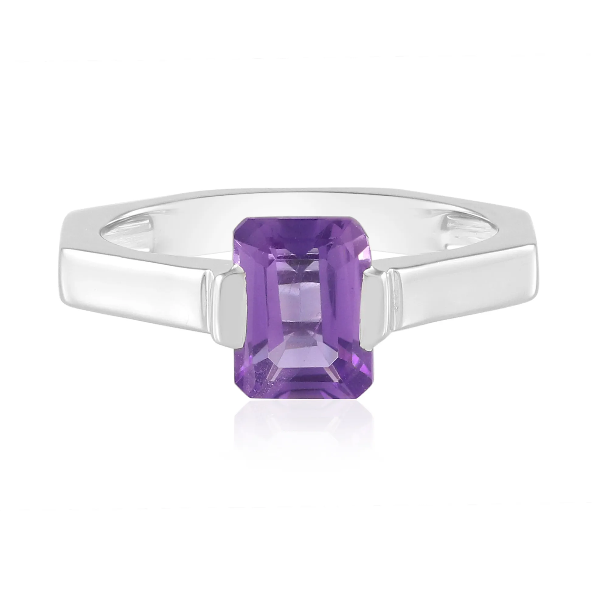 Marokkanischer Amethyst-Silberring
