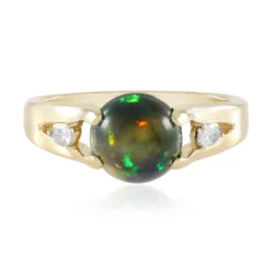 Mezezo-Opal-Goldring