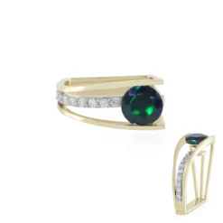 Mezezo-Opal-Goldring