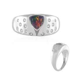Mezezo-Opal-Silberring