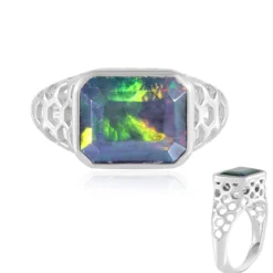 Mezezo-Opal-Silberring