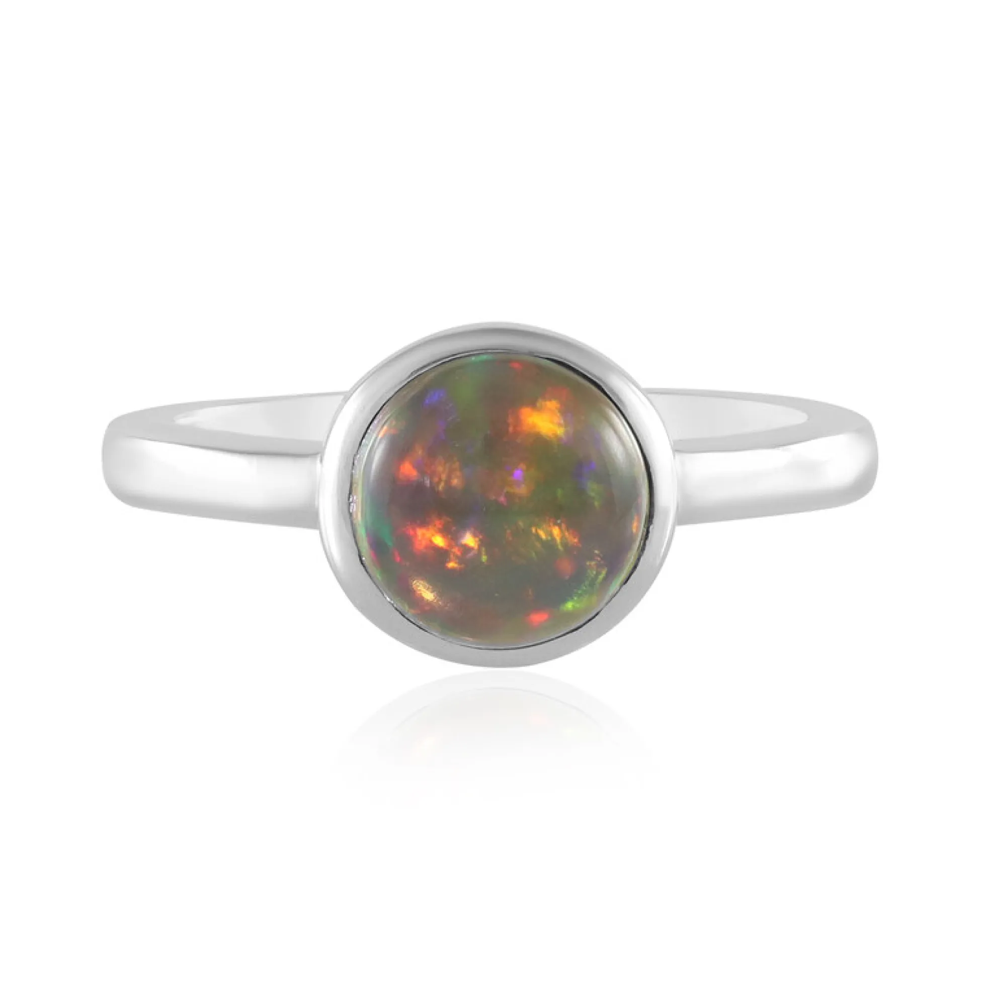 Mezezo-Opal-Silberring