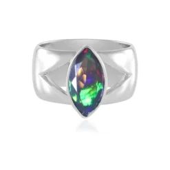 Mezezo-Opal-Silberring