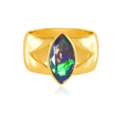 Mezezo-Opal-Silberring