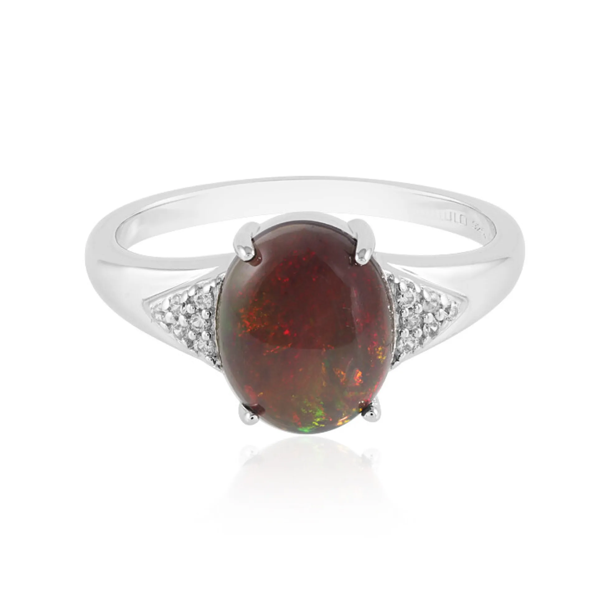 Mezezo-Opal-Silberring