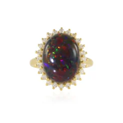 Mezezo-Opal-Silberring