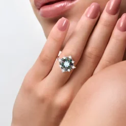 Mezezo-Opal-Silberring